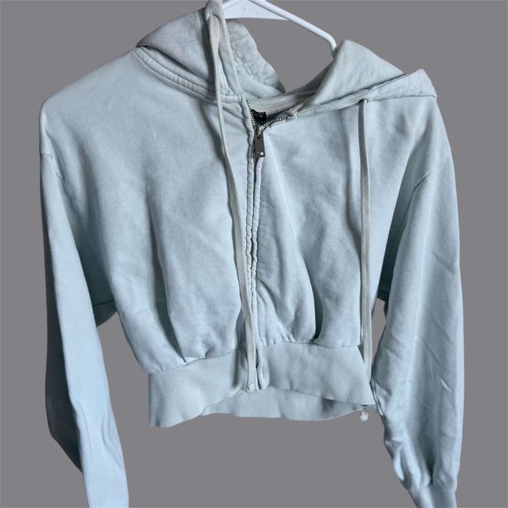 Zara Cropped Hoodie